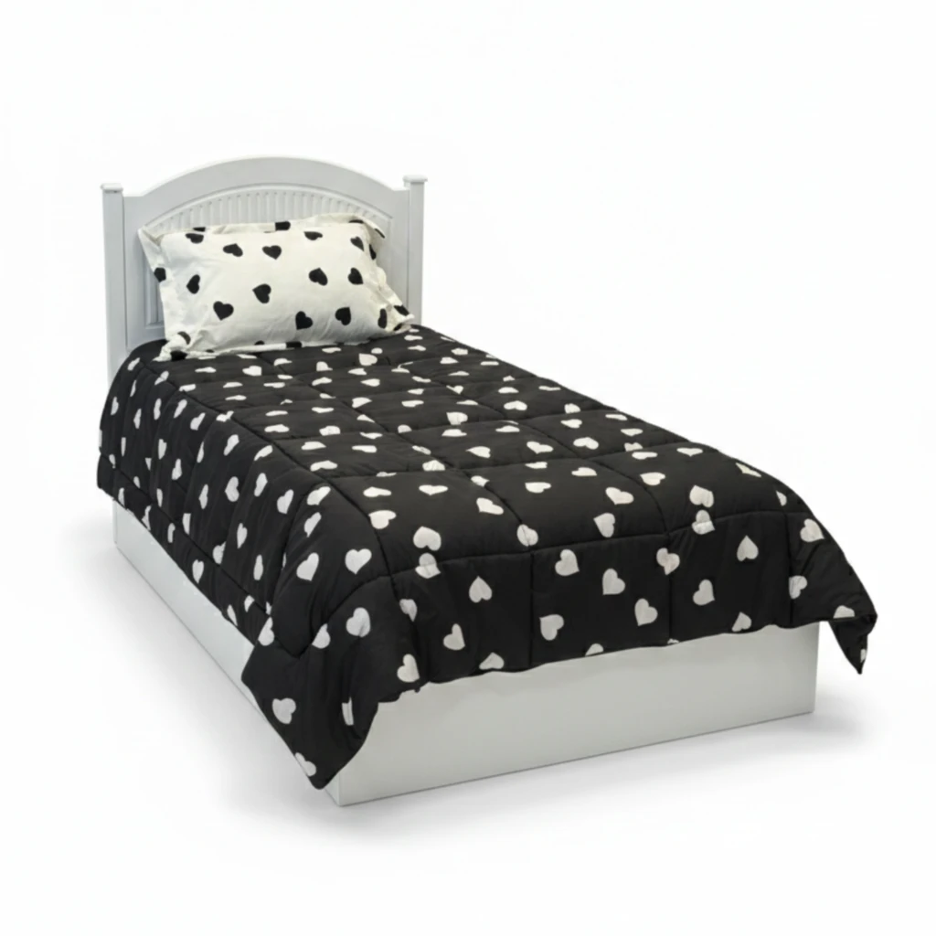 03408256 روتختی 1نفره ساتین سیلک 3تکه کد 2106 - تصویر 1