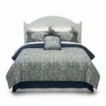 روتختی 2نفره مخمل شانل ترک کد 005 نرمین 8تکه