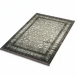 فرش  سیزان DG-73001 طوسی سبز کلکسیون آروین