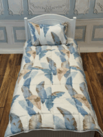 روتختی 1نفره ساتین سیلک 3تکه کد 2050 - تصویر 3