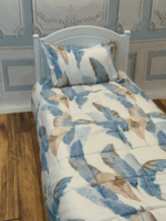 روتختی 1نفره ساتین سیلک 3تکه کد 2050 - تصویر 2