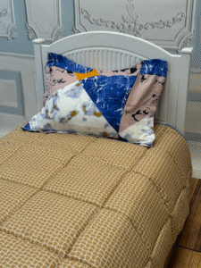 روتختی 1نفره ساتین سیلک 3تکه کد 2174 - تصویر 4