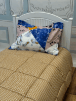 روتختی 1نفره ساتین سیلک 3تکه کد 2174 - تصویر 4