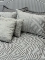 روتختی 2نفره مخمل شانل گلدوزی 8تکه طرح آنیا02 - تصویر 4