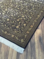 فرش  سیزان ST-12864 سرمه‌ای طلایی کلکسیون رستا - تصویر 2