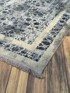 فرش سیزان D-70021 طوسی کلکسیون آرین - تصویر 6