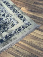 فرش سیزان D-70021 طوسی کلکسیون آرین - تصویر 5