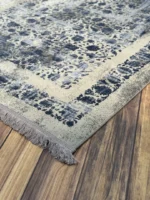 فرش سیزان D-70021 طوسی کلکسیون آرین - تصویر 4