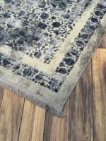 فرش سیزان D-70021 طوسی کلکسیون آرین - تصویر 3