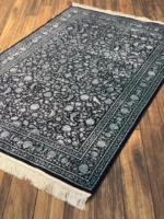 فرش سیزان SA-12864 سرمه‌ای آبی کلکسیون رستا - تصویر 2