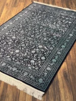 فرش سیزان SA-12864 سرمه‌ای آبی کلکسیون رستا - تصویر 5