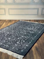 فرش سیزان SA-12864 سرمه‌ای آبی کلکسیون رستا - تصویر 4