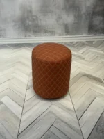 پاف چرمی گلدوزی - تصویر 4