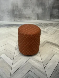 پاف چرمی گلدوزی - تصویر 4