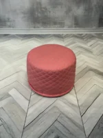 پاف چرمی گلدوزی - تصویر 2