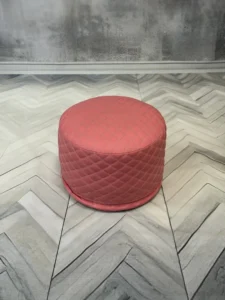 پاف چرمی گلدوزی - تصویر 2