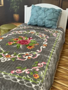 پتو 1نفره زمستانه نسيم طرح 86 - تصویر 6