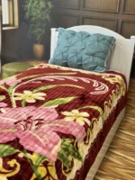 پتو 1نفره زمستانه نسيم طرح 88 - تصویر 4