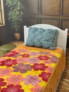 پتو 1نفره 2.00*1.50 زمستانه نسیم طرح 45 رنگ 25 پلی استر 1.500کیلوگرمی - تصویر 5