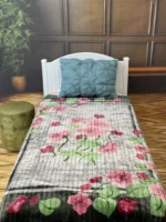 پتو 1نفره زمستانه نسيم طرح 40 - تصویر 3