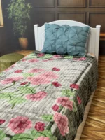 پتو 1نفره زمستانه نسيم طرح 40 - تصویر 2