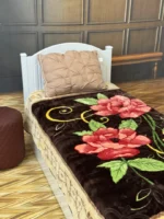 پتو 1نفره نرمين طرحدار طرح 15 - تصویر 5