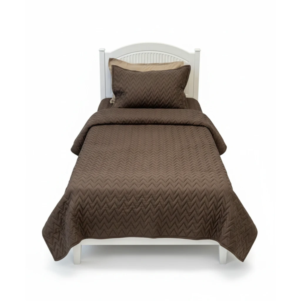 03408994 روتختی 1نفره پنبه دوزی 4تکه کد 003 - تصویر 1