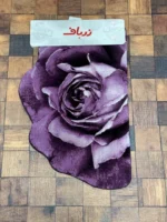 پادری نیم دایره زرباف طرح رز مینیاتوری (سه بعدی و اکریلیک) - تصویر 2