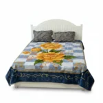 پتو زمستانه نرمین 2 نفره طرح 22