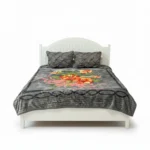 پتو نرمینه بافت مدل نسیم دو نفره طرح 43 – ضخیم و زمستانه (230×200)