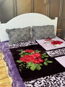 پتو  زمستانه نسیم 2 نفره طرح 61 - تصویر 2