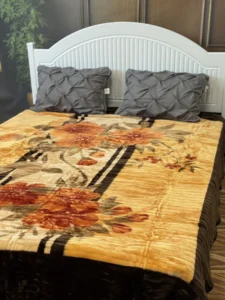 پتو  زمستانه نسیم 2 نفره طرح 64 - تصویر 2