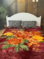 پتو زمستانه نرمین 2 نفره طرح 77 - تصویر 3