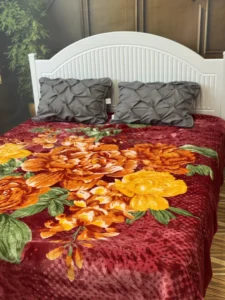 پتو زمستانه نرمین 2 نفره طرح 77 - تصویر 2