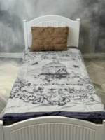 پتو ژله ای یک نفره سروین طرح قفس - تصویر 3