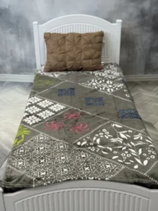 پتو ژله ای یک نفره سروین طرح لوزی - تصویر 3