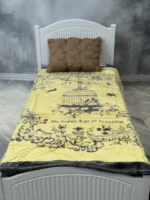 پتو ژله ای یک نفره سروین طرح قفس - تصویر 4