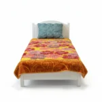 پتو 1نفره 2.00*1.50 زمستانه نسیم طرح 45 رنگ 25 پلی استر 1.500کیلوگرمی