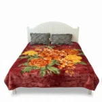 پتو زمستانه نرمین 2 نفره طرح 77