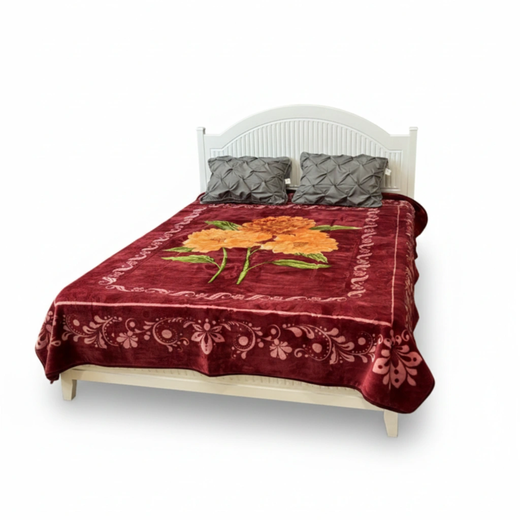 03401227 پتو زمستانه نرمین 2 نفره طرح 33 - تصویر 1