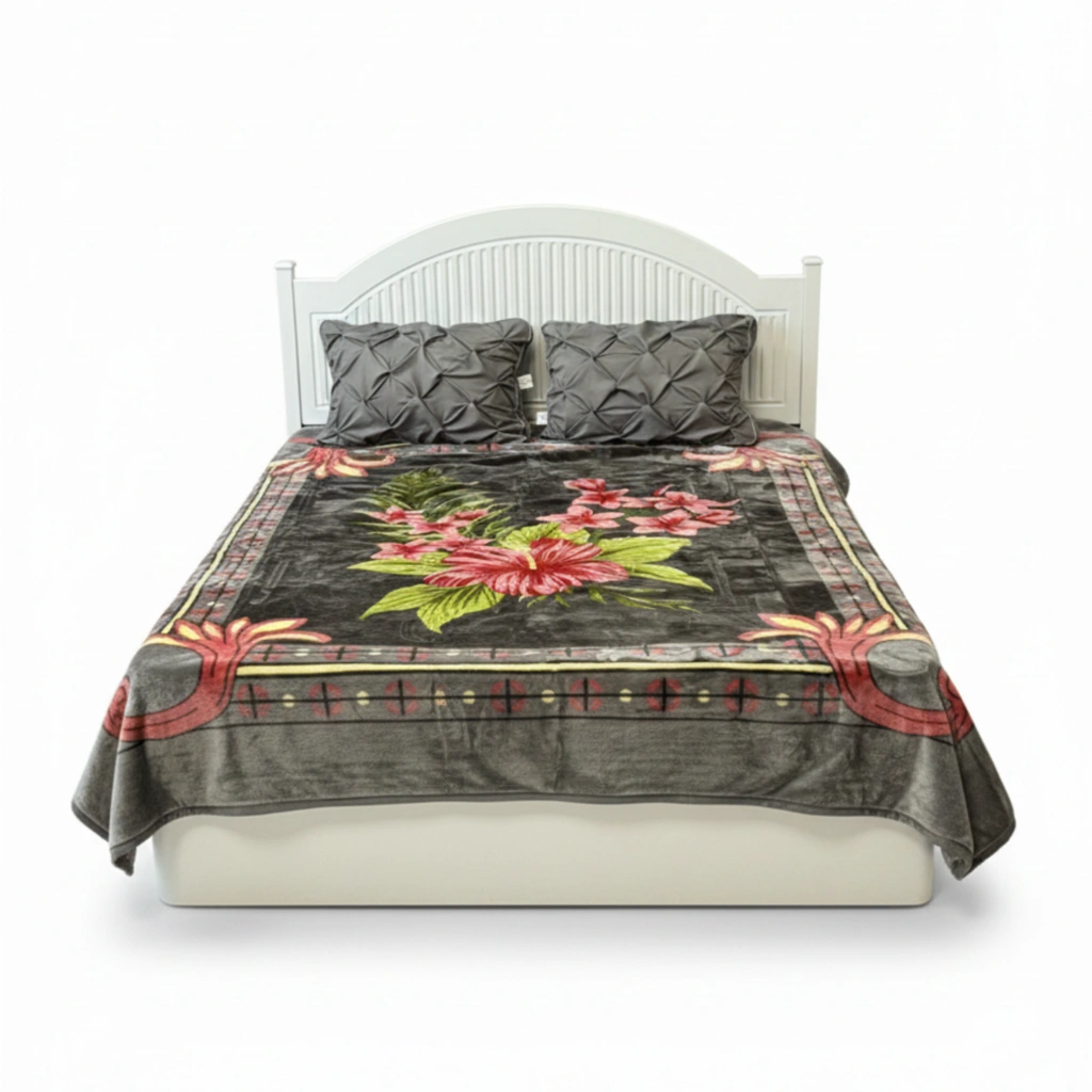 03401234 پتو زمستانه نرمین 2 نفره طرح 32 - تصویر 1