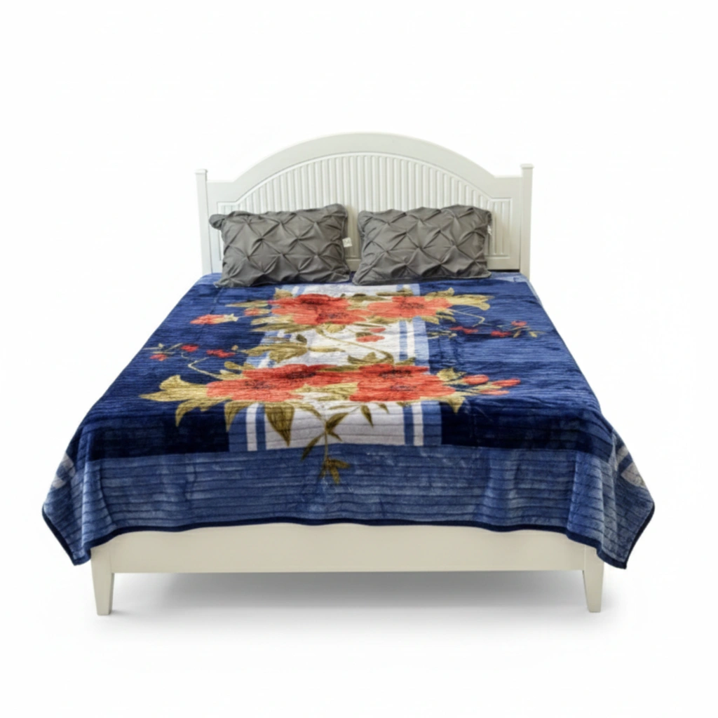 03401201 پتو زمستانه نسیم 2 نفره طرح 64 - تصویر 1