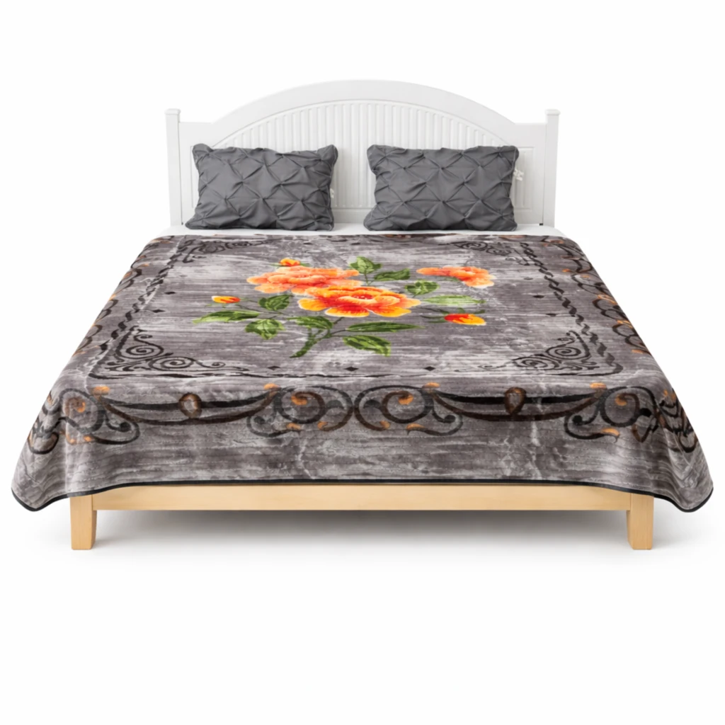 03401198 پتو زمستانه نسیم 2 نفره طرح 53 - تصویر 1