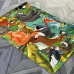 قالیچه چوغا فانتزی پشت ترمز طرح جنگل - تصویر 2