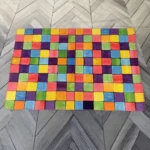 قالیچه چوغا فانتزی پشت ترمز طرح شطرج - تصویر 4