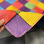 قالیچه چوغا فانتزی پشت ترمز طرح شطرج - تصویر 3