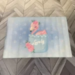 قالیچه چوغا  فانتزی پشت ترمز طرح فلامینگو - تصویر 4