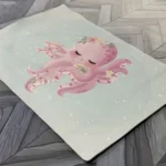 قالیچه مت فانتزی پشت ترمز طرح اختاپوس - تصویر 2