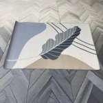 قالیچه فوم دار فانتزی پشت ترمز طرح برگ و موج - تصویر 3