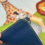 قالیچه فوم دار فانتزی پشت ترمز طرح باغ وحش حیوانات - تصویر 4